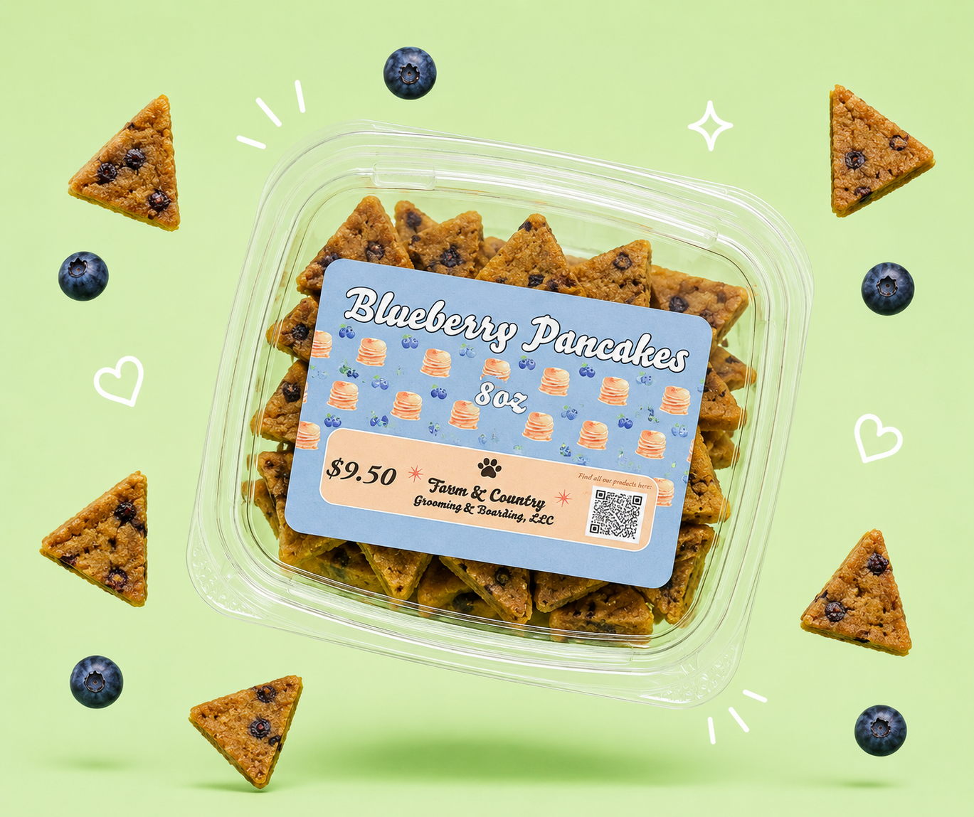 Blueberry Pancake Treat
